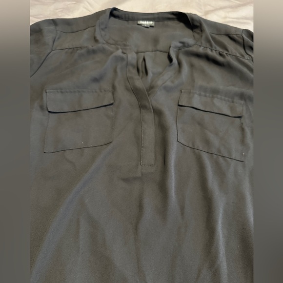 Torrid Harper Black blouse size 1 - Picture 3 of 6